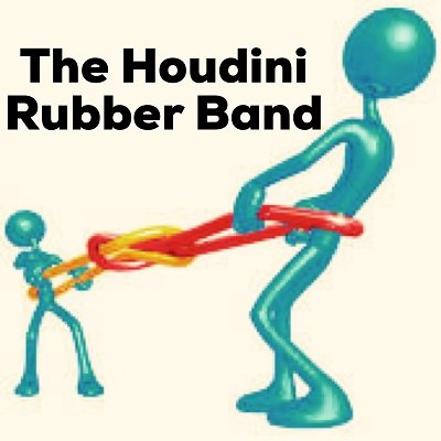 Houdini Rubber Band by Dave Arch