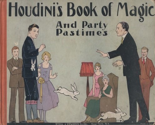 Houdini's Book of Magic and Party Pastimes (used) by Harry Houdini
