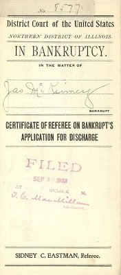 The James McKinney & Co Bankruptcy Files by National Archives (NARA)