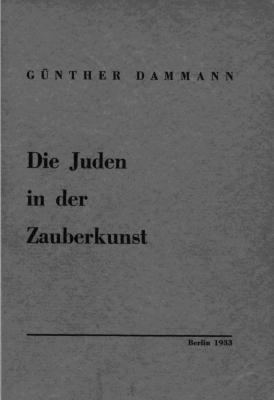 Die Juden in der Zauberkunst by Günther Dammann