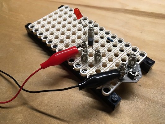 Lego pegboard kit by miniTesla
