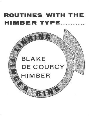 Linking Finger Ring by Richard Himber & Ken de Courcy & George Blake