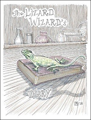 The Lizard Wizard's Diary: SOHO trilogy book 3 by Gregg Webb