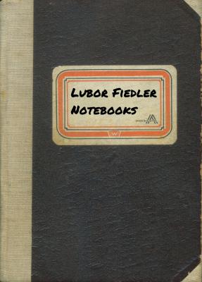 Lubor Fiedler Notebooks by Lubor Fiedler