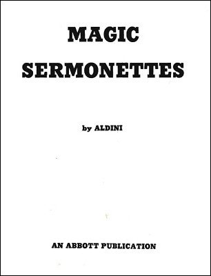 Magic Sermonettes by Al Aldini