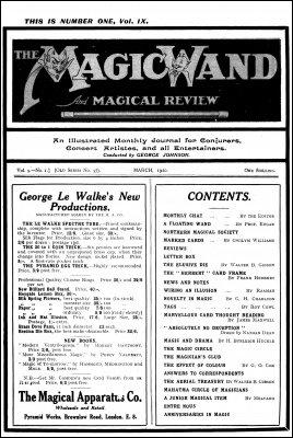 The Magic Wand Volume 9 (Mar 1920 - Feb 1921) by George Johnson
