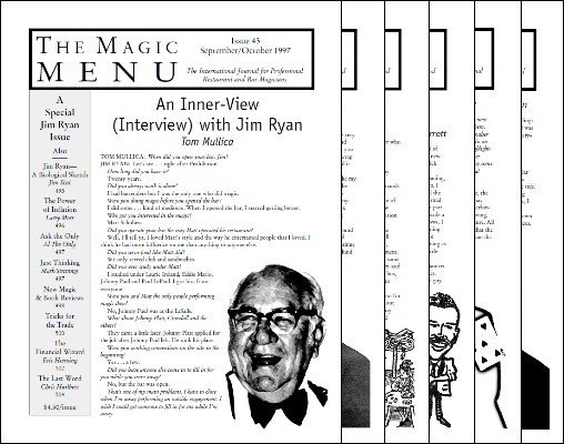 Magic Menu volume 8 (Sep 1997 - Aug 1998) by Jim Sisti