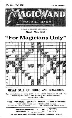 The Magic Wand Volume 14 (1925) by George Johnson