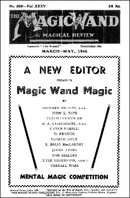 The Magic Wand Volume 35 (1946) by George Johnson