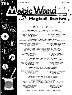 The Magic Wand Volume 42 (1953) by George Armstrong