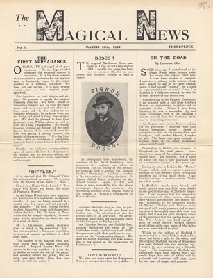Magical News (used) by Wilfrid Jonson