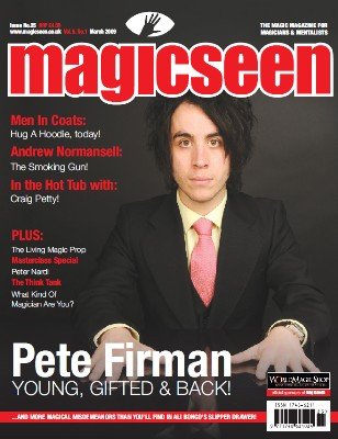 Magicseen No. 25 (Mar 2009) by Mark Leveridge & Graham Hey & Phil Shaw