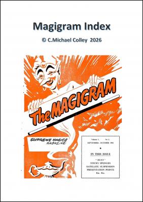 Magigram Index by Michael Colley