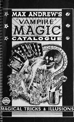 Max Andrews Vampire Magic Catalog: 1954 by Max Andrews