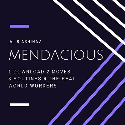 Mendacious by Abhinav Bothra & Ajay Jhunjhunwala