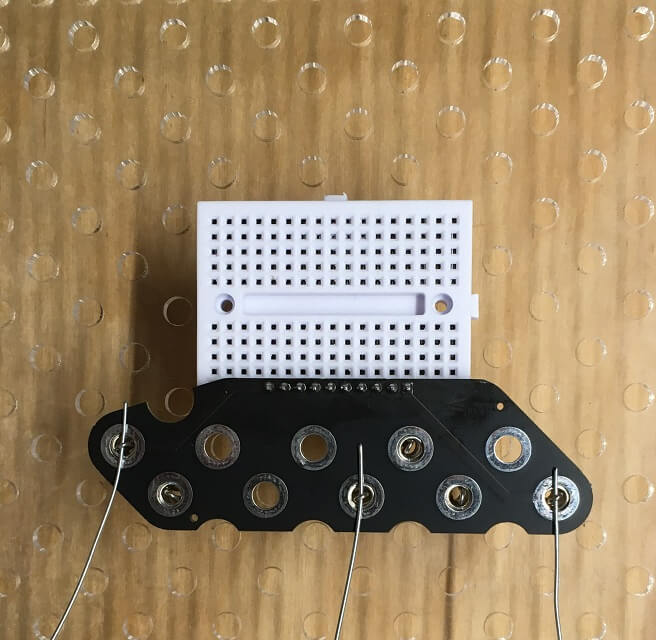 miniTesla header connector for breadboards