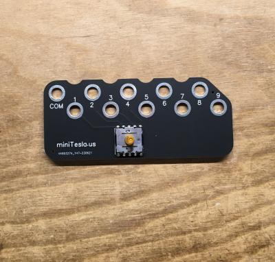 Rotary Switch 1-out-of-9 sub-board by miniTesla