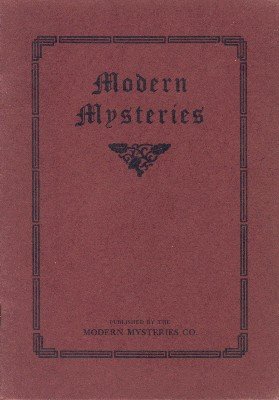 Modern Mysteries by G. C. Hines