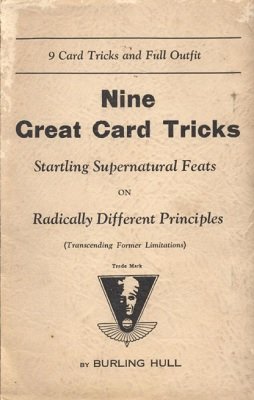 Nine Great Card Tricks (used) by Burling Hull