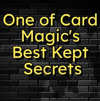 Product image of One of Card Magic's Best Kept Secrets by Unnamed Magician