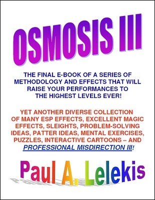 Osmosis III by Paul A. Lelekis