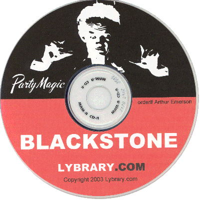 Party Magic by Harry Blackstone