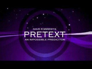Pretext: make impossible predictions by Dave Forrest