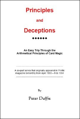 Principles and Deceptions (Duffie) by Peter Duffie