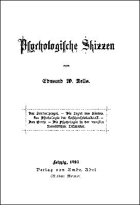 Psychologische Skizzen by Max Dessoir