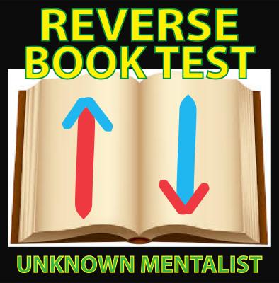 Reverse Book Test by Unknown Mentalist
