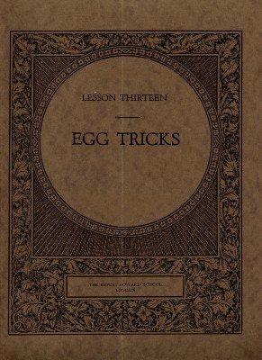 Rupert Howard Magic Course: Lesson 13: Egg Tricks by Rupert Howard