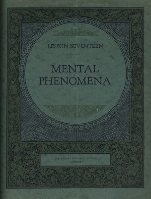 Rupert Howard Magic Course: Lesson 17: Mental Phenomena by Rupert Howard