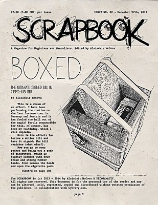 Scrapbook Issue 2 by Alexander de Cova