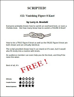 Scripted #22: vanishing figure 8 knot by Larry Brodahl