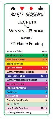 Secrets to Winning Bridge #2: 2/1 Game Forcing by Marty Bergen