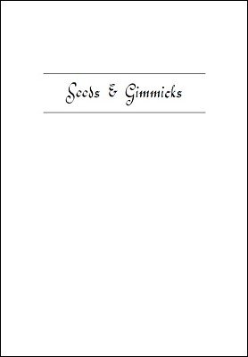 Seeds and Gimmicks (Japanese) by Masayuki Kozawa