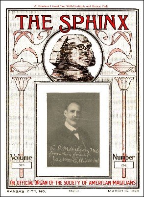 The Sphinx Volume 19 (Mar 1920 - Feb 1921) by Albert M. Wilson