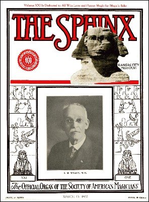The Sphinx Volume 21 (Mar 1922 - Feb 1923) by Albert M. Wilson