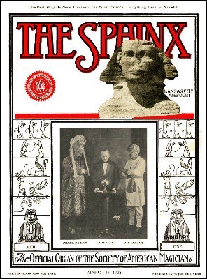 The Sphinx Volume 22 (Mar 1923 - Feb 1924) by Albert M. Wilson