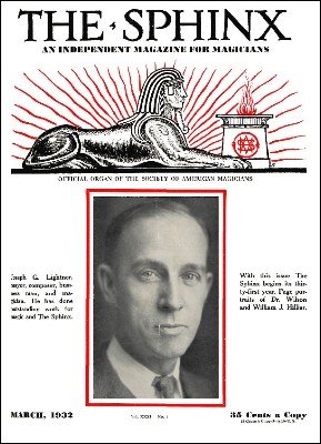 The Sphinx Volume 31 (Mar 1932 - Feb 1933) by John Mulholland