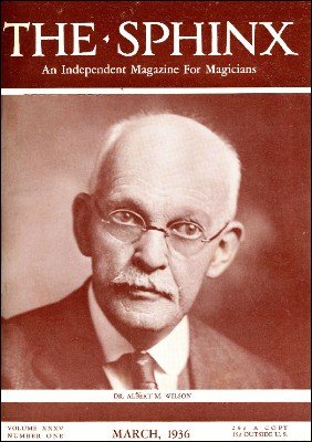 The Sphinx Volume 35 (Mar 1936 - Feb 1937) by John Mulholland