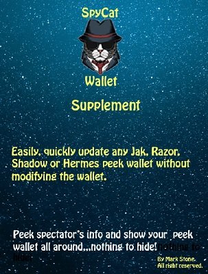 SpyCat Wallet Supplement by Mark Stone