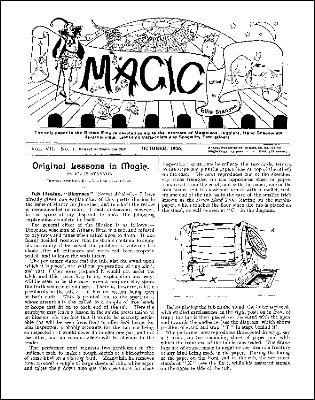 Stanyon's Magic Magazine Volume 7 (Oct 1906 - Sep 1907) by Ellis Stanyon