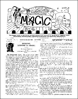 Stanyon's Magic Magazine Volume 12 (Oct 1911 - Sep 1912) by Ellis Stanyon