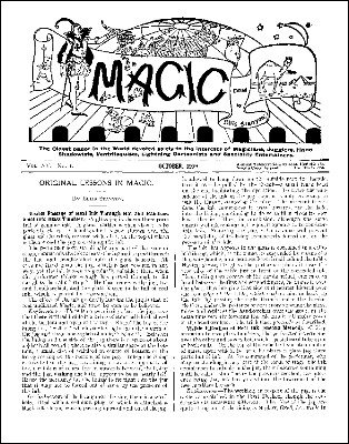 Stanyon's Magic Magazine Volume 15 (Oct 1919 - Jun 1920) by Ellis Stanyon