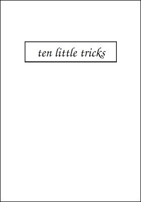 Ten Little Tricks (Japanese) by Masayuki Kozawa