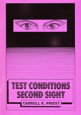 Test Conditions Second Sight (used) by Carroll K. Priest