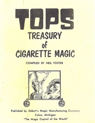 Tops Treasury of Cigarette Magic by Neil Foster