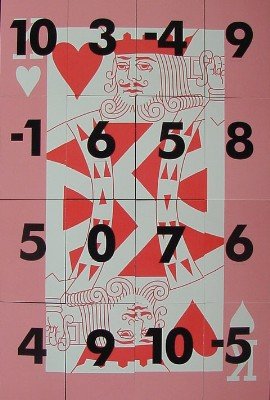 The Ultimate Magic Square (King of Hearts) by Chris Wasshuber