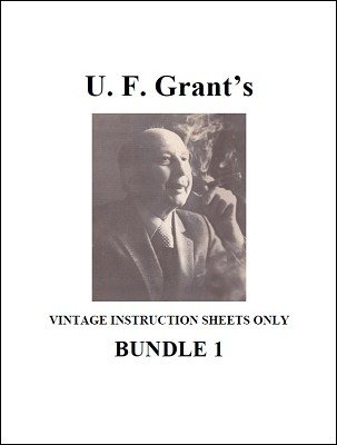 UF Grant Instruction Sheets 1 by Ulysses Frederick Grant